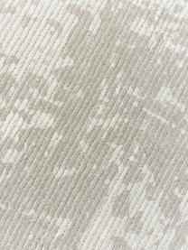 Tapis à poils ras tissé main Nantes, 100 % polyester, certifié GRS, Grège, larg. 80 x long. 150 cm (taille XS)
