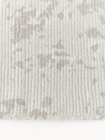 Tapis à poils ras tissé main Nantes, 100 % polyester, certifié GRS, Grège, larg. 80 x long. 150 cm (taille XS)