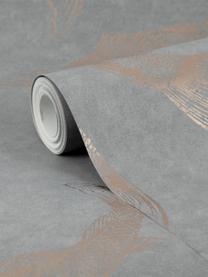 Papel pintado Koi, Tejido no tejido, Gris, beige, An 52 x Al 1005 cm