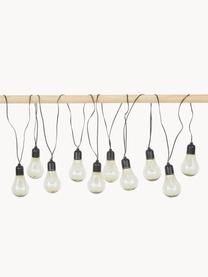 Ghirlanda a LED Glow, 505 cm, 10 lampioni, Nero, grigio, trasparente, Lung. 505 cm