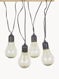 Ghirlanda a LED Glow, 505 cm, 10 lampioni, Nero, grigio, trasparente, Lung. 505 cm