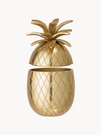 Malé vědro na led Pineapple, Hliník, pozlacený, Zlatá, Ø 13 cm, V 24 cm