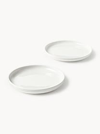 Vajilla de porcelana Nessa, 4 comensales (12 pzas.), Porcelana dura de alta calidad esmaltada, Off White brillante, 4 comensales (12 pzas.)