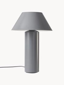 Stolní lampa Niko, Šedá, Ø 35 cm, V 55 cm