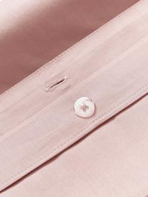 Baumwollsatin-Bettdeckenbezug Comfort, Webart: Satin Fadendichte 250 TC,, Altrosa, B 200 x L 200 cm