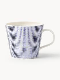 Šálka z porcelánu Pacific Blue, Porcelán, Bodkovaný, Ø 10 x V 9 cm, 400 ml