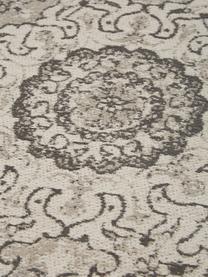 Tapis beige gris vintage chenille tissé main Sofia, Beige, gris, larg. 160 x long. 230 cm (taille M)