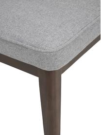 Čalúnená stolička Koga, Sivá, Š 47 x V 86 cm