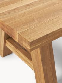 Eettafel Ashton van eikenhout, verschillende formaten, Massief eikenhout, geolied
100% hout uit duurzame bosbouw

Dit product is gemaakt van duurzaam geproduceerd, FSC®-gecertificeerd hout., Eikenhout, geolied, B 200 x D 100 cm