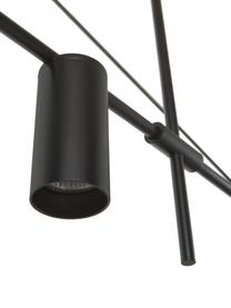 Lampa wisząca Cassandra, Czarny, S 143 x W 73 cm