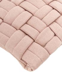 Geweven kussenhoes Norman in oudroze, Roze, B 30 x L 50 cm