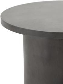 Ręcznie wykonany stolik ogrodowy Stone, Beton, Szary, Ø 65 x W 45 cm