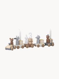 Train d'anniversaire pour enfant Birthday, MDF, Multicolore, larg. 38 x haut. 11 cm