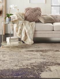 Tapis design en beige Celestial, Tons beiges