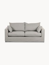 Sofa Zach (2-Sitzer), Bezug: Polypropylen Der hochwert, Füße: Kunststoff, Webstoff Taupe, B 183 x T 90 cm