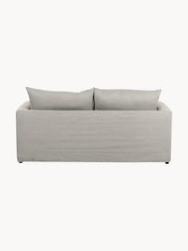 Sofa Zach (2-Sitzer), Bezug: Polypropylen Der hochwert, Füße: Kunststoff, Webstoff Taupe, B 183 x T 90 cm