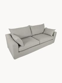 Sofa Zach (2-Sitzer), Bezug: Polypropylen Der hochwert, Füße: Kunststoff, Webstoff Taupe, B 183 x T 90 cm