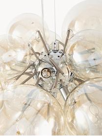 Sklenené guľôčkové závesné svietidlo Gross Grande, Béžová, Ø 62 x V 50 cm