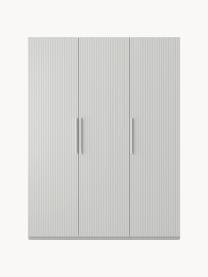 Armadio componibile con ante battenti Simone, larg. 150 cm, in diverse varianti, Legno, grigio, Interno Basic, larg. 150 x alt. 200 cm