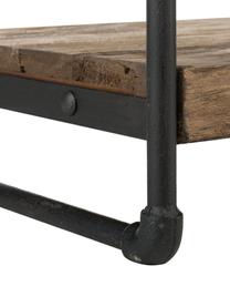 Konzolový stolek Iron, Teakové dřevo, černá