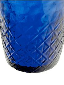 Mondgeblazen waterglazenset Melting Pot Sea, 6-delig, Glas, Blauwtinten, transparant, Ø 7-9 x H 9-11 cm, 250-440 ml