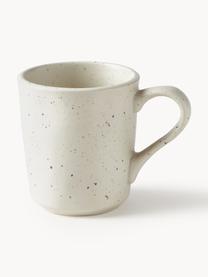 Tasses à café Marlee, 4 pièces, Grès cérame, Blanc crème, Ø 9 x haut. 10 cm