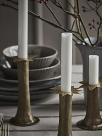 Set di 3 candelabri Star, Ottone, Ottone, Ø 7 cm