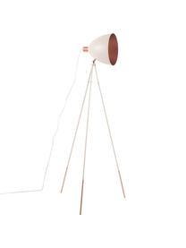Lámpara de lectura trípode Chester, Cable: plástico, Rosa, Ø 60 x Al 150 cm