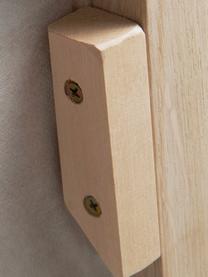 Rotan hoofdeinde Byrum, Eikenhout, berkenhout, rotan, multiplex, Rotankleurig, B 165 x H 85 cm