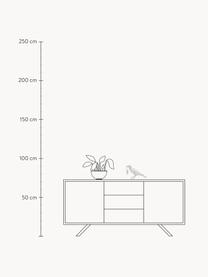 Lámpara de mesa pequeña LED de diseño Bird, Cable: plástico, Blanco, An 30 x Al 19 cm