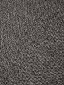 Sofa modułowa Lennon (4-osobowa), Tapicerka: poliester Dzięki tkaninie, Stelaż: lite drewno sosnowe z cer, Nogi: tworzywo sztuczne Materia, Ciemnoszara tkanina, S 327 x G 119 cm