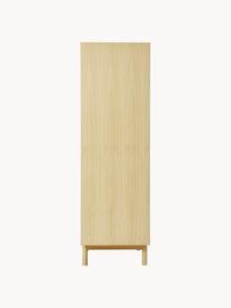 Malá šatní skříň Cassy, Dubové dřevo, Š 100 cm, V 195 cm