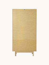Kleine kledingkast Cassy, 2 deuren, Poten: massief eikenhout Dit pro, Eikenhout, B 100 x H 195 cm