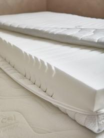 7-Zonen-Komfortschaummatratze Young, Bezug: Doppeltuch mit Glanzgarn , Weiß, 160 x 200 cm, Härtegrad H2