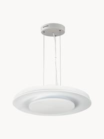 Lampada a sospensione a LED Futuro, Paralume: alluminio verniciato a po, Baldacchino: metallo verniciato a polv, Bianco, Ø 47 x Alt. 5 cm