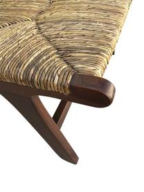 Sillón Teka, Madera de teca
Ratán, Marrón, An 60 x F 83 cm