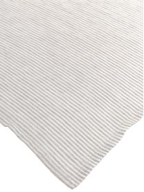 Gestreept linnen tafelkleed Alina in beige/crèmewit, 100% linnen, European Flax gecertificeerd, Beige, crèmewit, Voor 4 - 6 personen (B 145 x L 200 cm)