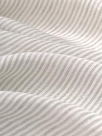 Gestreept linnen tafelkleed Alina in beige/crèmewit, 100% linnen, European Flax gecertificeerd, Beige, crèmewit, Voor 4 - 6 personen (B 145 x L 200 cm)