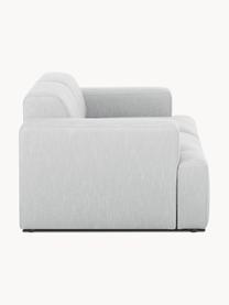 Sofa Melva (2-Sitzer), Bezug: 100% Polyester Der hochwe, Gestell: Massives Kiefernholz, Spa, Füße: Kunststoff Dieses Produkt, Webstoff Hellgrau, B 198 x T 101 cm