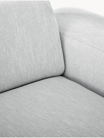 Sofa Melva (2-Sitzer), Bezug: 100% Polyester Der hochwe, Gestell: Massives Kiefernholz, Spa, Füße: Kunststoff Dieses Produkt, Webstoff Hellgrau, B 198 x T 101 cm