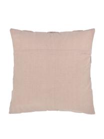 Geweven kussenhoes Norman in oudroze, Oudroze, B 40 x L 40 cm