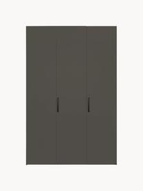 Draaideurkast Madison 3 deuren, inclusief montageservice, Frame: panelen op houtbasis, gel, Antraciet, B 152 cm x H 230 cm