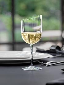 Weißweingläser NewMoon, 4 Stück, Glas, Transparent, Ø 8 x H 20 cm, 300 ml