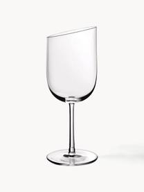 Verres à vin blanc NewMoon, 4 pièces, Verre, Transparent, Ø 8 x haut. 20 cm, 300 ml