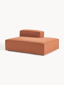 Diván modular Lennon, Tapizado: 100% poliéster Alta resis, Estructura: madera contrachapada de p, Patas: plástico Este producto es, Tejido terracota, An 150 x F 123 cm, respaldo izquierdo