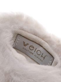 Bolsa de agua caliente artesanal de piel de alpaca Calmo, 1,8 L, Funda: piel de alpaca, Interior: termoplástico, Gris claro, Cama 80 cm (135 x 200 cm)