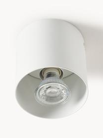 Faretto da soffitto Roda, Metallo verniciato a polvere, Bianco, Ø 10 x Alt.10 cm