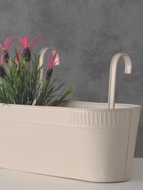 Plantenpot Tamina van metaal in beige, Gepoedercoat metaal, Beige, B 43  x H 24 cm