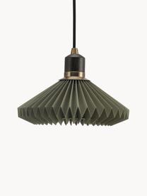 Lampa wisząca Paris, Ø 24 cm, Oliwkowy zielony, Ø 24 x 15 cm