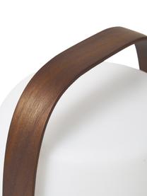 Mobiele dimbare outdoor tafellamp Lite-up, Lampenkap: kunststof, Olijfgroen, Ø 20 x H 26 cm